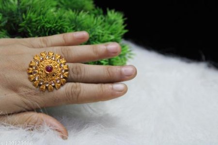 Twinkling Bejeweled Rings