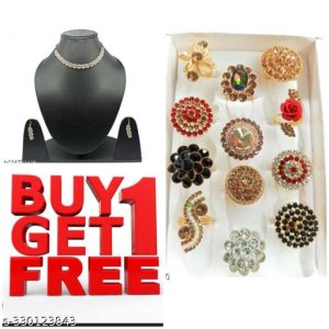 Sizzling Bejeweled Rings