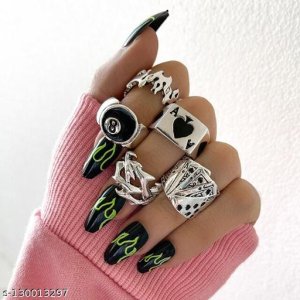 Allure Glittering Rings