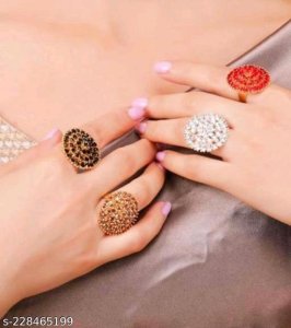 Allure Bejeweled Rings