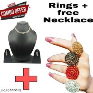 Twinkling Chunky Rings
