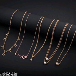 Sizzling Glittering Women Necklaces & Chains