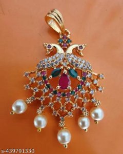Shimmering Chunky Pendants & Lockets