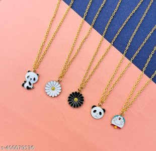 Shimmering Bejeweled Pendants & Lockets