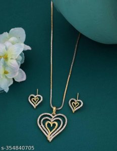 Shimmering Chunky Pendants & Lockets