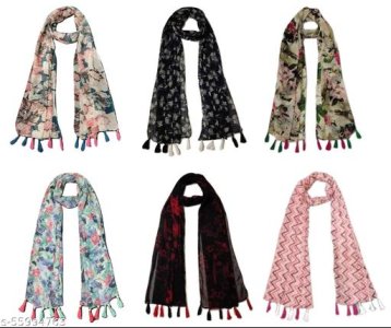 Gorgeous Stylish Women Scarves, Stoles & Gloves