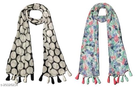 Elegant Attractive Women Scarves Stoles & Gloves