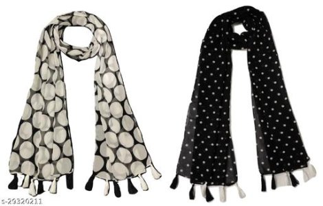 Elegant Attractive Women Scarves Stoles & Gloves