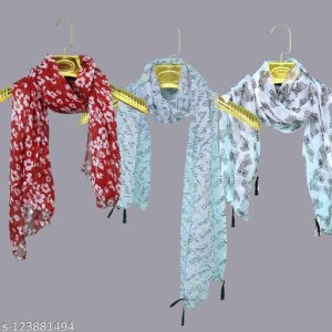 Elegant Fancy Women Scarves, Stoles & Gloves