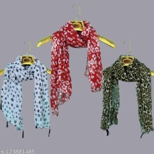 Elegant Fancy Women Scarves, Stoles & Gloves