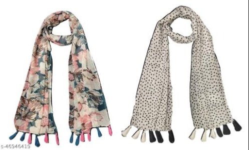Elegant Fashionable Women Scarves, Stoles & Gloves
