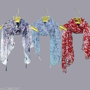 Versatile Stylish Women Scarves, Stoles & Gloves