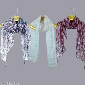 Versatile Stylish Women Scarves, Stoles & Gloves